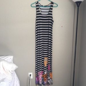 Long maxi dress